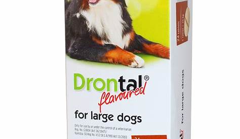 Drontal – Dewormer – Large Dogs – per Tablet – Bergview Veterinary Hospital