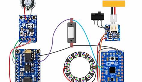 Circuit Diagram | Ray Gun Blaster | Adafruit Learning System
