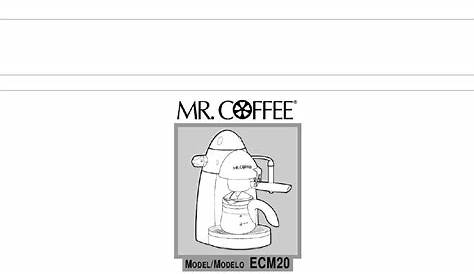 How To Use Mr Coffee Espresso Maker Ecm20 / Mr Coffee Others Products