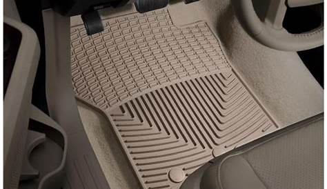 WeatherTech All-Weather Floor Mats - Tan 2-Pc. Set 2015-2018 Ford