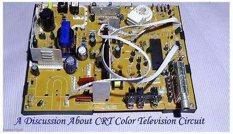 crt tv charger circuit diagram