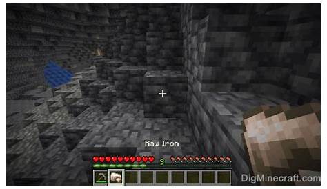 How to make Raw Iron in Minecraft