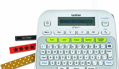 brother p touch label maker manual