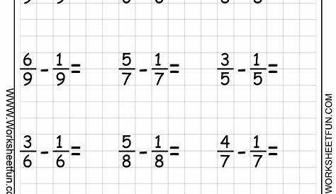Add Subtract Multiply Divide Fractions / 5th Grade Add Subtract