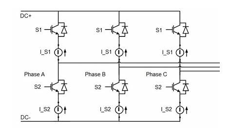 3-phase igbt inverter circuit diagram