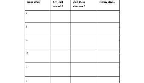 16 Best Images of Coping Depression Worksheets - CBT Coping Skills