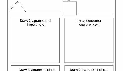 1st Grade Geometry Worksheets for Students | Geometry worksheets