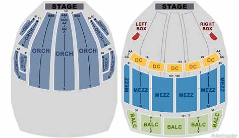 wilbur theater interactive seating chart