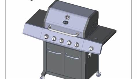 Expert Grill 5-Burner Propane Gas Grill with Side Burner - Walmart.com