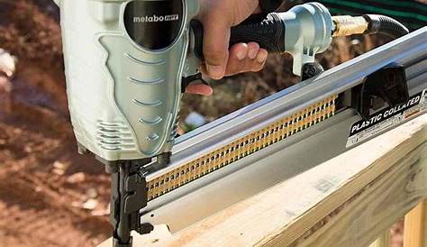 metabo hpt nail gun manual