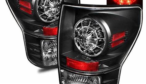 Toyota Tundra 2007-2011 LED Tail Lights Black (Fits All) | Buy