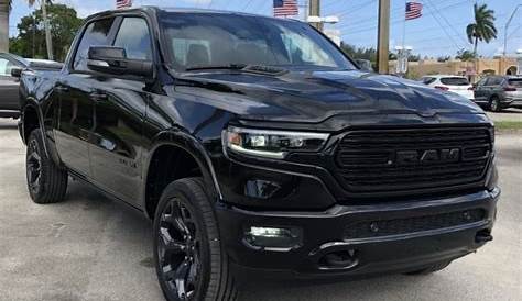 Ram Canada Releases 2020 Ram 1500 Limited Black Pricing: - MoparInsiders