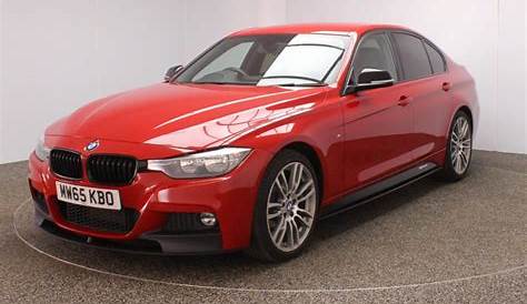 Used 2015 RED BMW 3 SERIES Saloon 2.0 320I M SPORT 4DR 181 BHP for sale