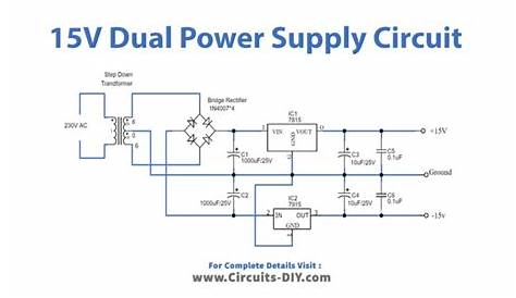 dual power supply schematic