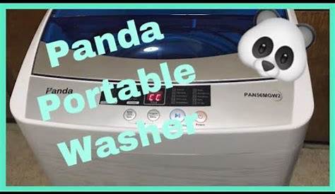 Panda Pan56MGW2 Portable Washer Review - YouTube