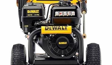 DeWalt 3300PSI 9.4LPM petrol pressure washer | DEWALT