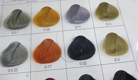 schwarzkopf hair color chart