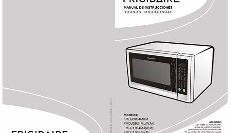 manual de microondas pdf