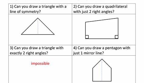 geometry for 3rd grade worksheet