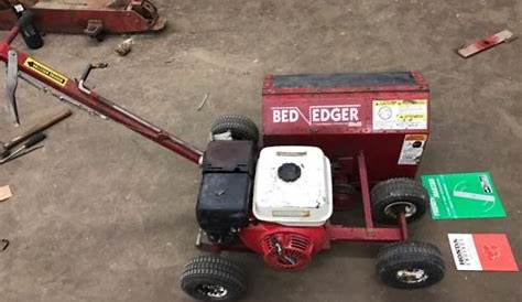 brown products bed edger 9 hp honda engine