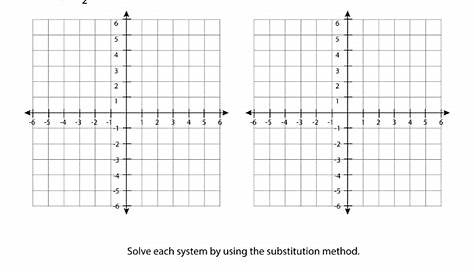 systems of equations worksheet graphing