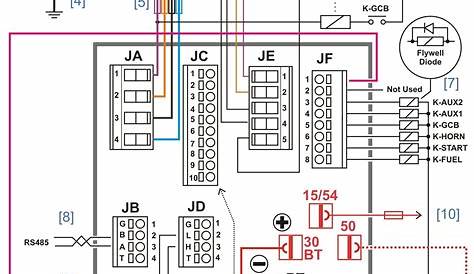 Generator Wiring Diagram and Electrical Schematics Pdf Download