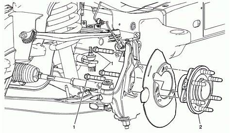 2005 Chevy Silverado Front Wheel Bearing