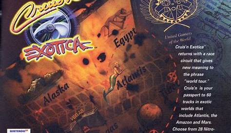 Cruis'n Exotica (2000) promotional art - MobyGames