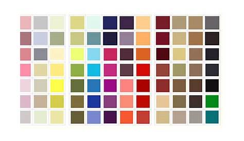 Color Silk Color Chart