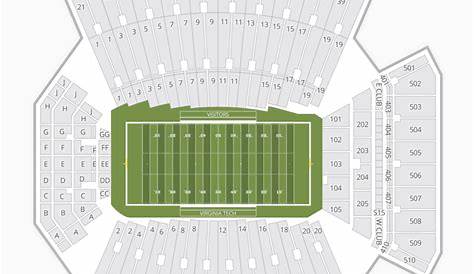 vt football stadium seating chart