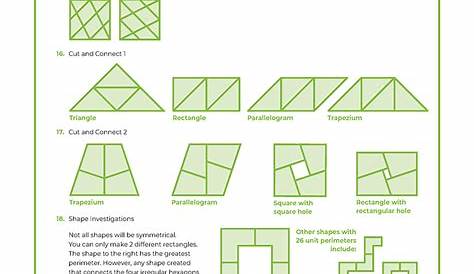 geometry puzzle worksheet