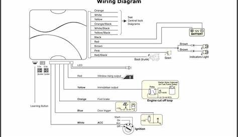 keyless entry wiring diagram