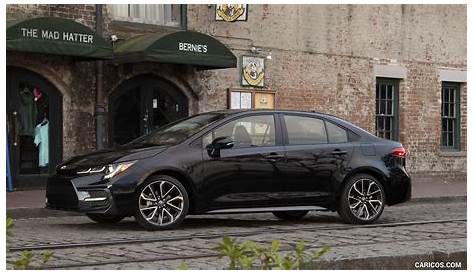 Toyota Corolla | 2020MY XSE (Color: Black Sand Pearl) | Side