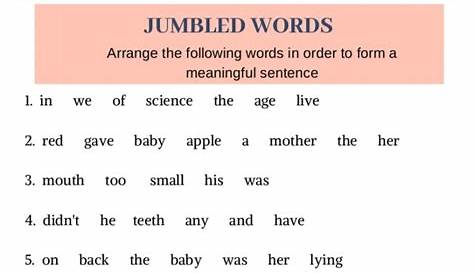 grammar worksheet with answers