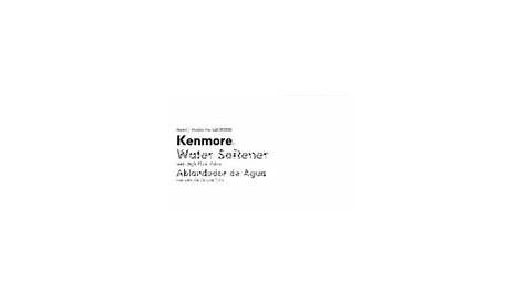 Kenmore 625.383500 Manuals | ManualsLib