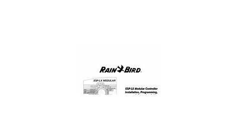rain bird esp-6tm manual