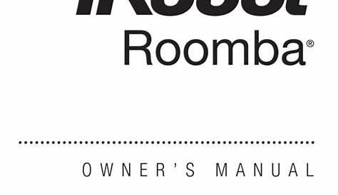 IROBOT ROOMBA OWNER'S MANUAL Pdf Download | ManualsLib