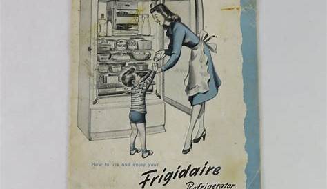 frigidaire refrigerator manual free