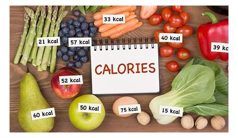 calorie count in vegetables