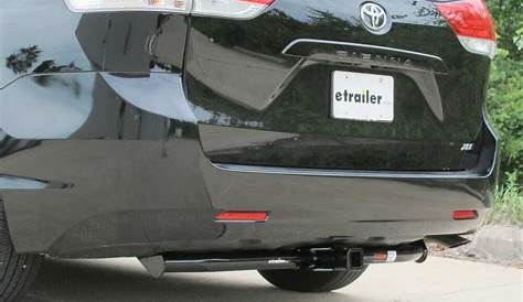 trailer hitch for 2013 toyota sienna