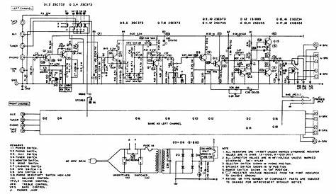realistic sa-150 circuit diagram