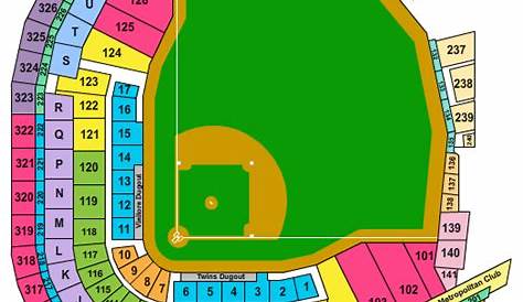 Target Field Seating Chart | Target Field Event Tickets & Schedule