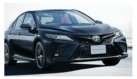 Toyota Marks 40 Years Of Camry With Black Edition Model In Japan