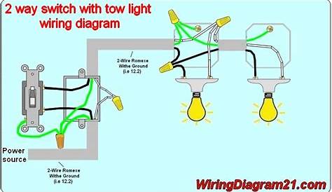 Multiple Light Switch Diagram | because you're wiring it
