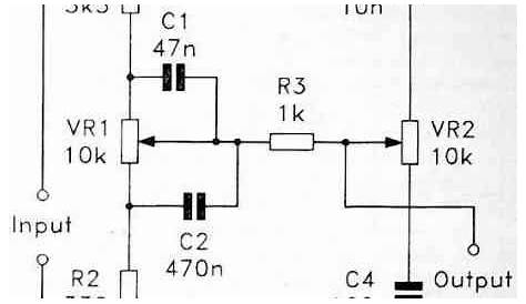 tone controller circuit diagram
