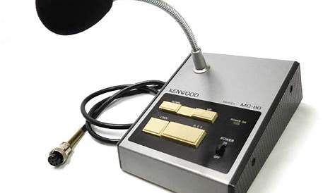 kenwood mc-80 desk mic