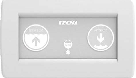 Tecma Toilet 2 Switch Control Panel (12V / 24V) | Midland Chandlers