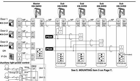 aiphone gt system wiring diagram
