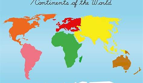Printable 7 Continents - Printable World Holiday
