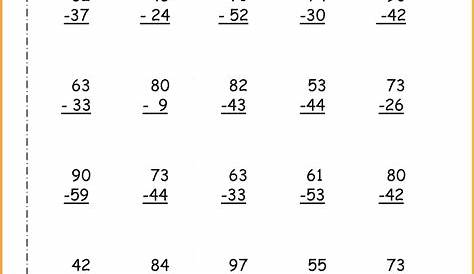 Math Worksheets For Grade 2 Addition And Subtraction Pdf - Worksheet Now